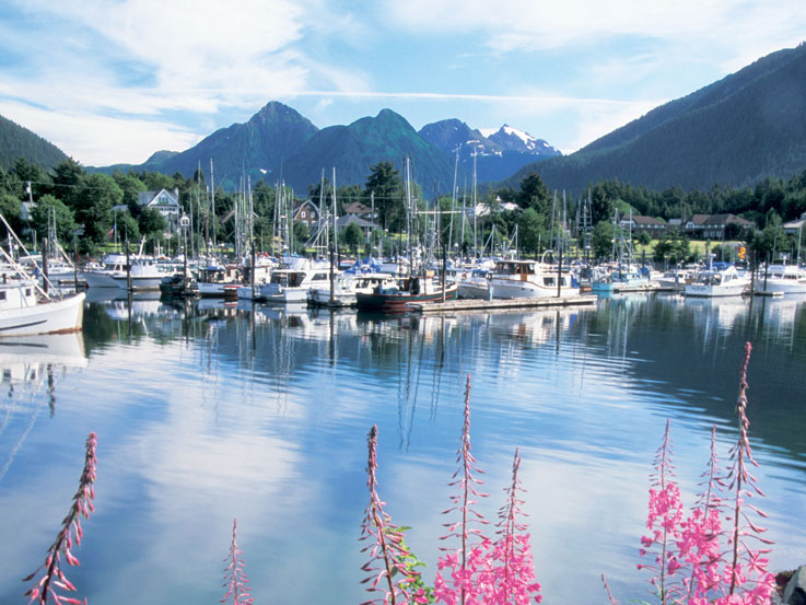 One of Sitka's beautiful views