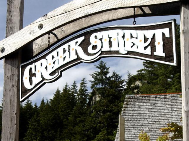On a quiet stretch in Ketchikan, Alaska, you'll find Creek Street — former home of the red light district and current home of Dolly's House Museum, which offers visitors a peek into Alaska's more colorful past.